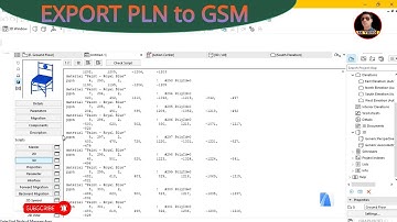 | Archicad Tutorial | - | Export 3D Model PLN to GSM | Useful Tool | rkvideo1 |