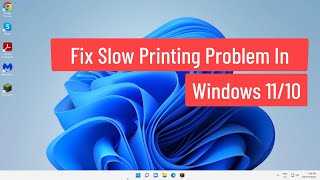 Fix Slow Printing Problem In Windows 11/10 screenshot 4
