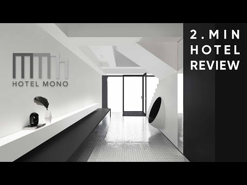 Black and White Designer Budget Hotel in Singapore | Hotel Mono Review