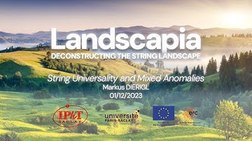 Markus Dierigl - String Universality and Mixed Anomalies (Landscapia)