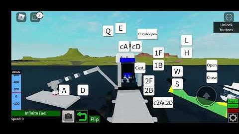 Crane Truck (part 2 complete, wait no, showcase) | Roblox | Plane Crazy