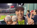 I caught TWO HOME RUNS in ONE POSTSEASON GAME!! 2021 ALDS Game 4 at Fenway Park