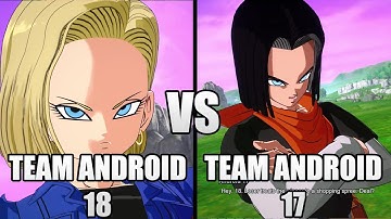 Team Android 18 VS Team Android 17 (CPU VS CPU) - Dragon Ball Sparking! Zero Mods