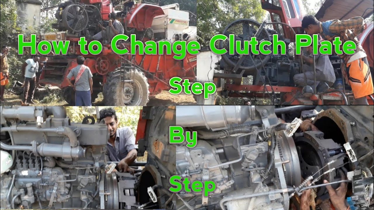 How to Change Clutch Plate Mahindra Novo 4WD Harvester || Clutch Plate Change kaise kare 2020