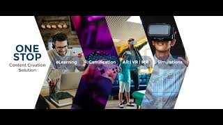 Customised eLearning Content with interactivity, Simulations, Gamification, AR-VR & AV