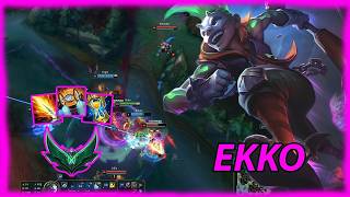 MID  OTP EKKO  CARREANDO      League of Legends