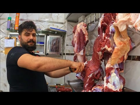 كل الشوارع في موصل اكلات الشعبية 2023 اكل شوارع كيف عمل الكباب العراقي من الحم الخروف 100