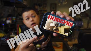 Iphone X ถ่ายวีดีโอ ดีไหม 2022 I เทส กล้องหน้า ผ่าน filmicpro