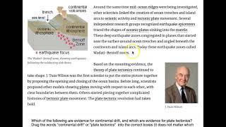 Plate Tectonics Reading