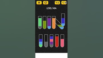 【Water Sort Puzzle】 Level 1494