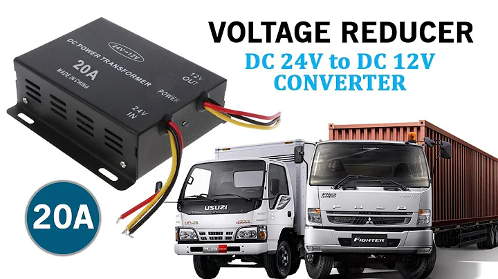 DC Reducer 24Volt To 12Volt 20Ampere