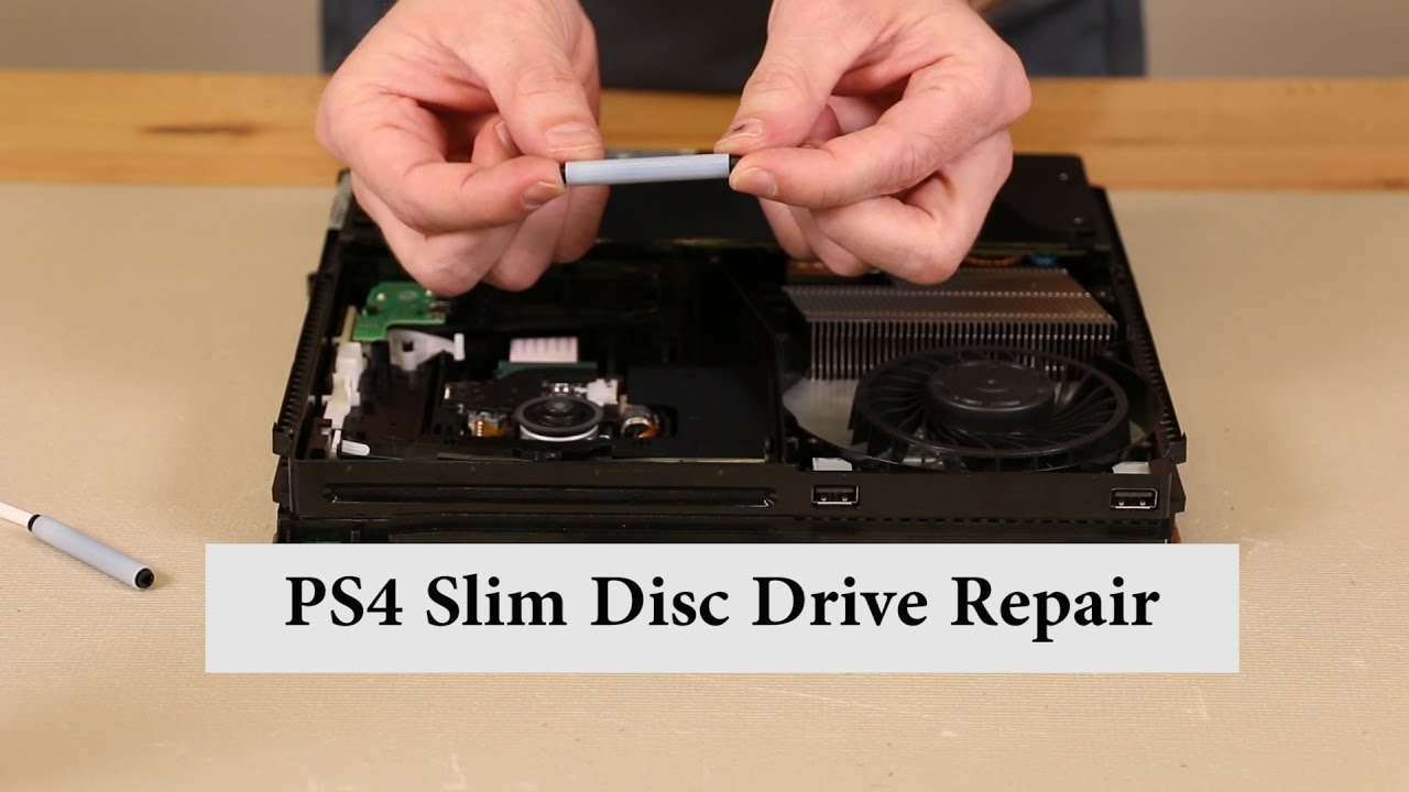 To Fix PS4 Slim Disc Drive - YouTube
