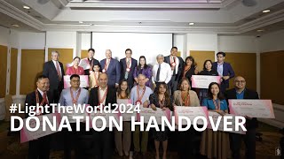 #LightTheWorld 2024 Handover of Donations