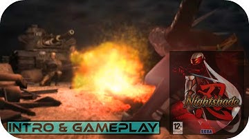 NIGHTSHADE - INTRO & Gameplay  Playstation 2 HD