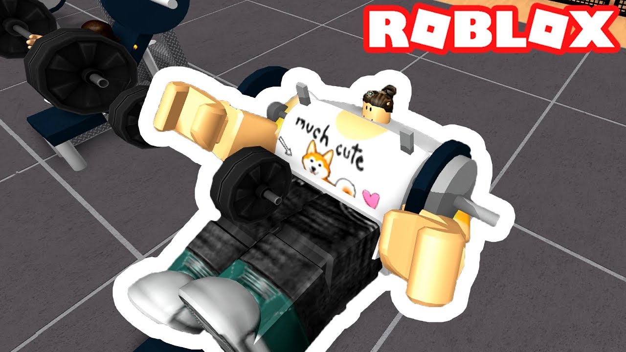 GETTING TOO BUFF IN ROBLOX (Weight Lifting Simulator 2)