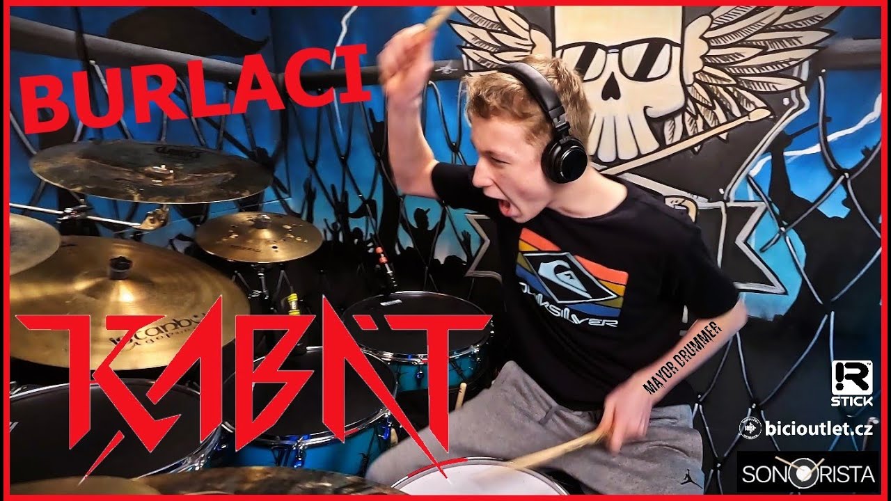 KABÁT 🥼 Burlaci 🥁 #79 Drum Cover by Mayor Drummer