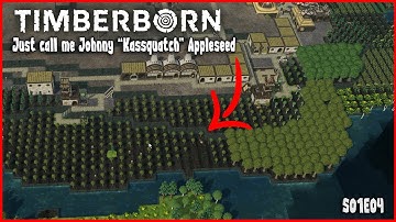 Planting trees to save the world - AI procedural generated map - Hard mode Timberborn S01E04