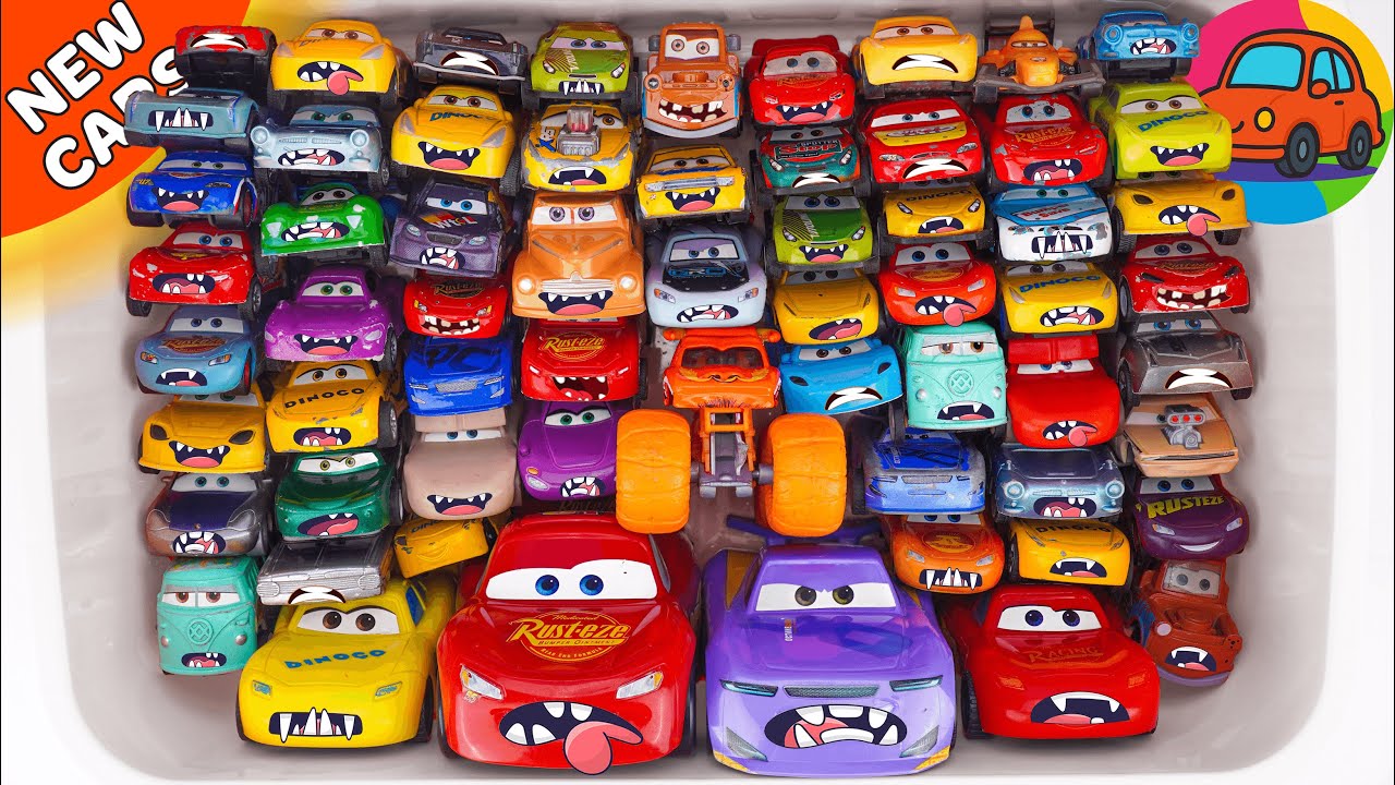 Lot of Disney Pixar Cars Unboxing Review | Disney Pixar Cars Turbo ...