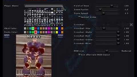 New Nexuiz menu system WIP