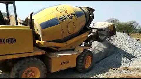 Self Loading Ajax fiori Concrete Mixer Machine #Ajaxfiori4000