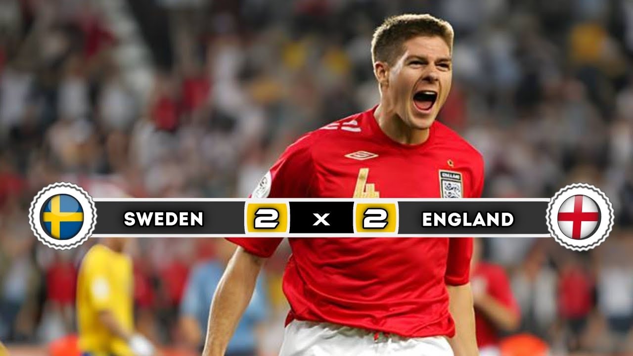 England  🏴󠁧󠁢󠁥󠁮󠁧󠁿 ×  🇸🇪 Sweden | 2 × 2 | HIGHLIGHTS | All Goals | World Cup 2006