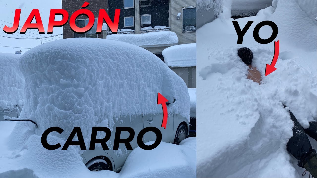 Fui a mi escuela JAPONESA bajo la NIEVE