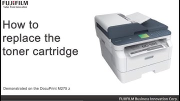 How to  replace the toner cartridge