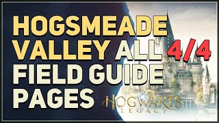All 4 Hogsmeade Valley Field Guide Pages Hogwarts Legacy