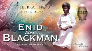 Sports Performance Celebration  of  Life  -  ENID  ELISE  BLACKMAN