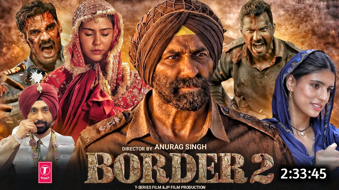 Border 2 Full Movie Hindi Dubbed 2026 Latest Collection|Sunny Deol New Movie|Sonam B|Review 