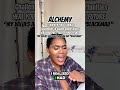 Notes from Alchemy: “My Values are Greater than any “Blackmail” #healingjourney
