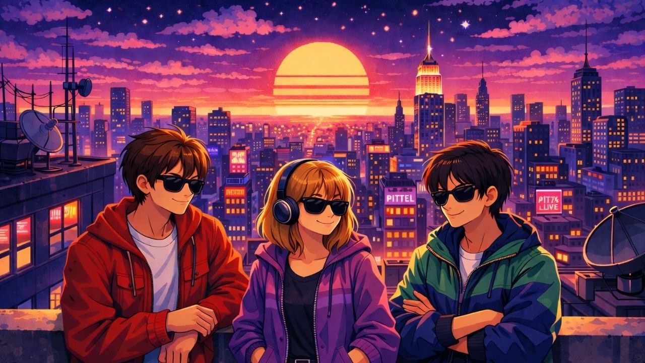 POV: Dive Into a Neon RPG World 🌌 | 80s Synthwave Retro Adventure Vol.2 🎮✨