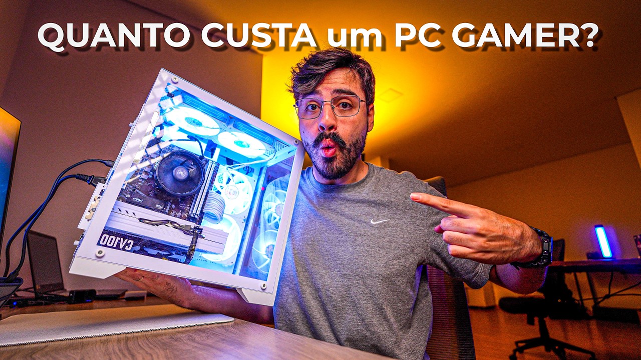 Quanto custa montar um PC Gamer decente em 2025? (que rode tudo)