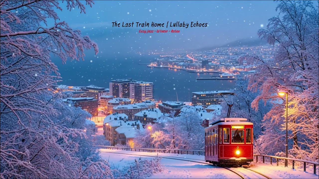 Ощутите безмятежность: Последний поезд домой | Уютный джаз [Плейлист] 🚂
