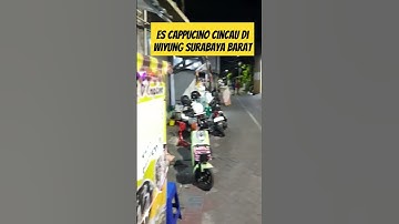 Thumbnail of nJajan apa hari ini ? #kulinersurabaya #streetfood #enak es cappucino cincau paling enak di surabaya