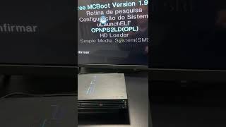 Memory card com Free McBoot do Aliexpress #oplps2 #freemcboot #ps2fat