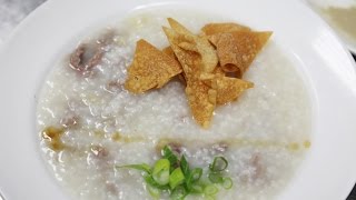 Beef congee 牛粥