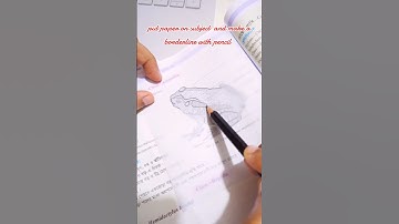 Tracing Hacks for practical drawing Notes 😉 #drawingforkids #copy #butterpaper #drawinghacks #hacks