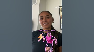 Alyssa Thompson is a  track star?! 🤩 #soccer #nwsl #womenssoccer #uswnt