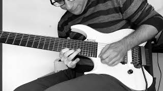 Tracking a Goldenseed Guitar Solo on a Kiesel Vader lefthanded guitar