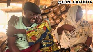 Mama Iru ESIN cries as she welcomes kunle Afod with food stuff and cash gift again