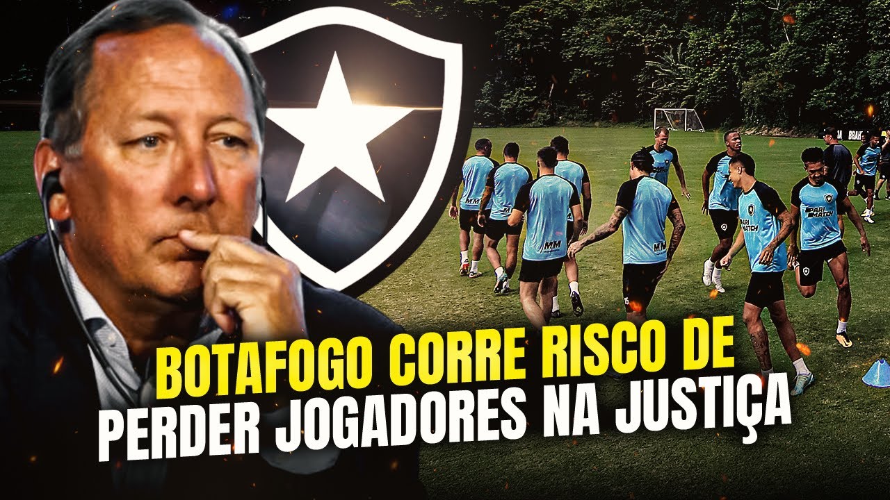 ⚠️ATRASO NO PAGAMENTO DO FGTS COLOCA ELENCO DO BOTAFOGO EM RISCO DE PERDER JOGADORES NA JUSTIÇA