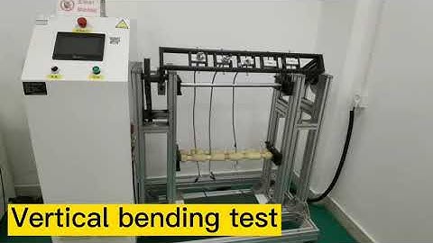 Drag chain ,bending,torsion and swing test in HWATEK wires and cable