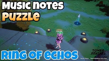 Musik note Puzzle | Ring of Echos | Astra Map 【Tower Of Fantasy】