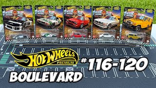 Hot Wheels Boulevard 2025 Mix 1 #116-120 PORSCHE 935!