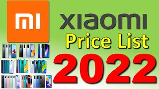 Xiaomi Price list 2022 in the Philippines