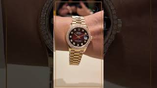 A Dance of Light and Shade: The New Rolex Datejust 31 with a Red Ombré Dial