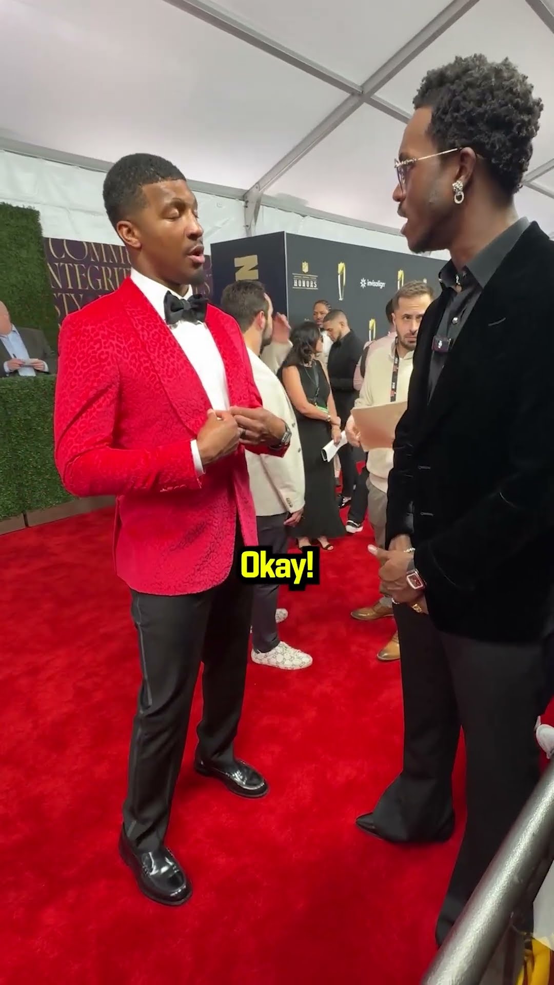 Who is Jameis Winston wearing at NFL Honors? @wisdomkaye8335