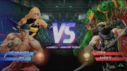 MARVEL VS. CAPCOM: INFINITE - Ms. Marvel & Ryu vs Anti-Venom & Hawkeye