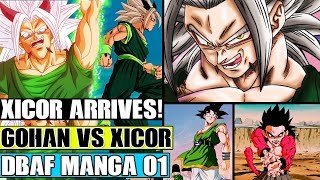 Dragon Ball AF Chapter 1: Xicor Looks For Goku! Xicor Vs Vegeta Leads To SSJ4 Gohan Vs Xicor!